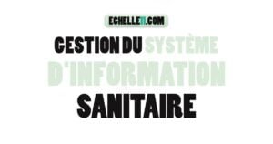 La gestion du système d'information sanitaire