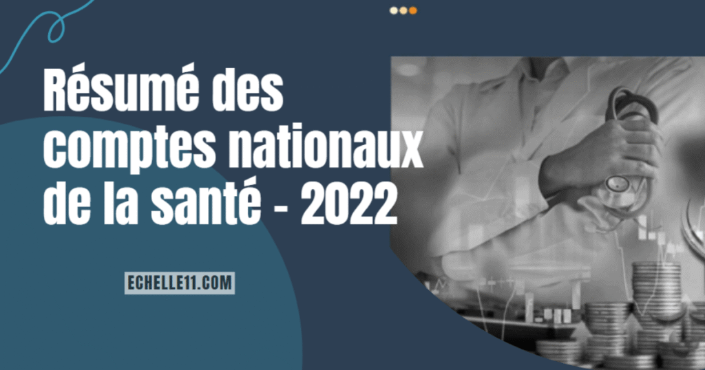 Les comptes nationaux de la santé 2022 - Résumé 1 Les comptes nationaux de la santé 2022